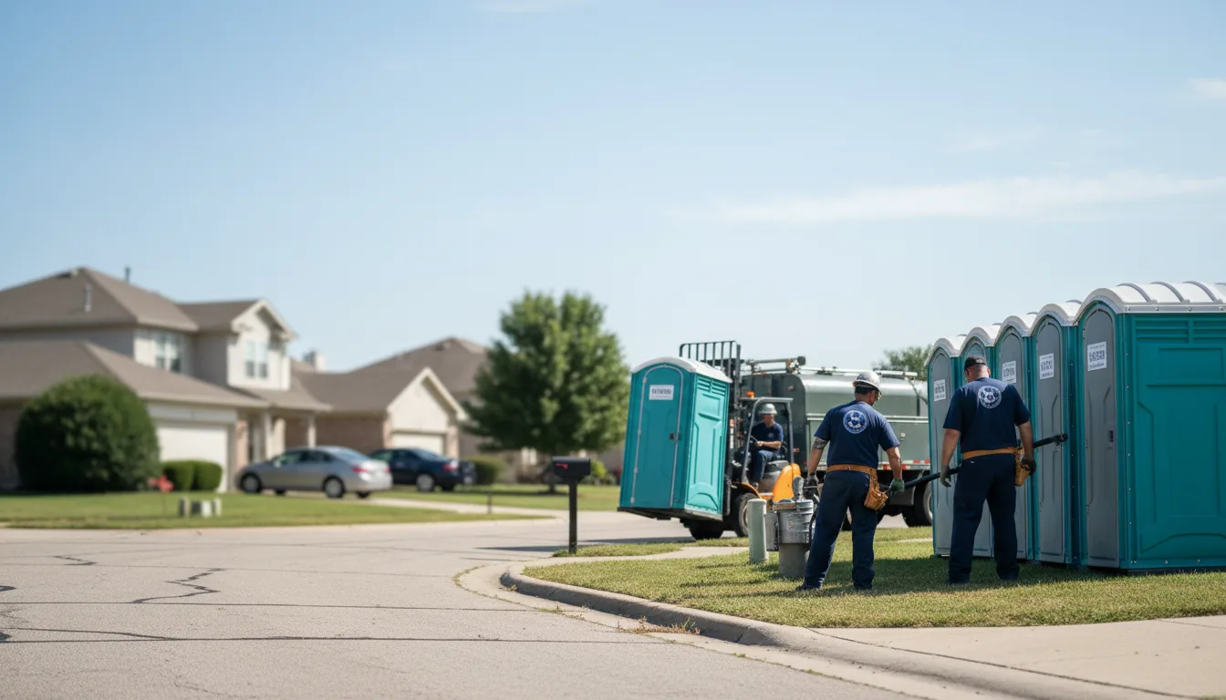 Porta Potty Rental in Jewell, KS near me